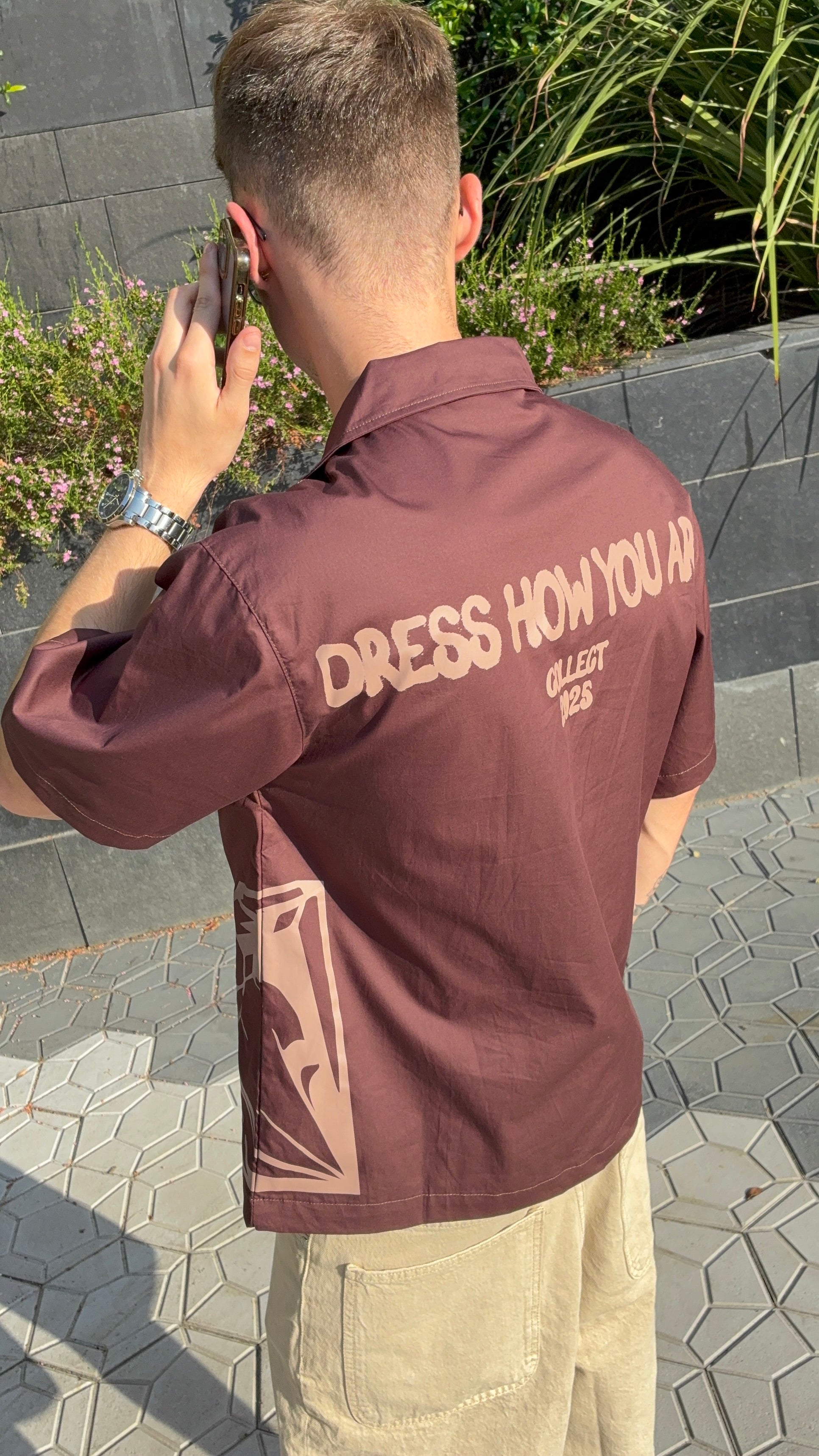 VETERAN CAMISA MARRÓN