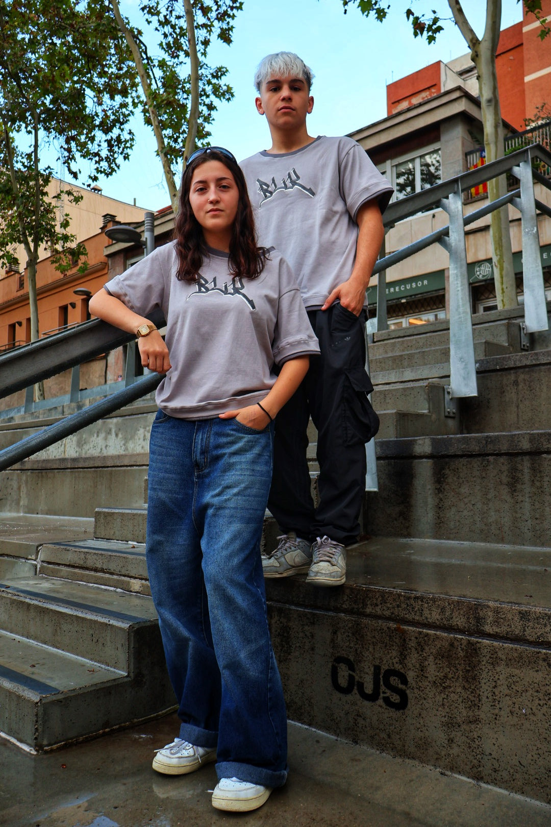 'WRITERS' GRAY T-SHIRT