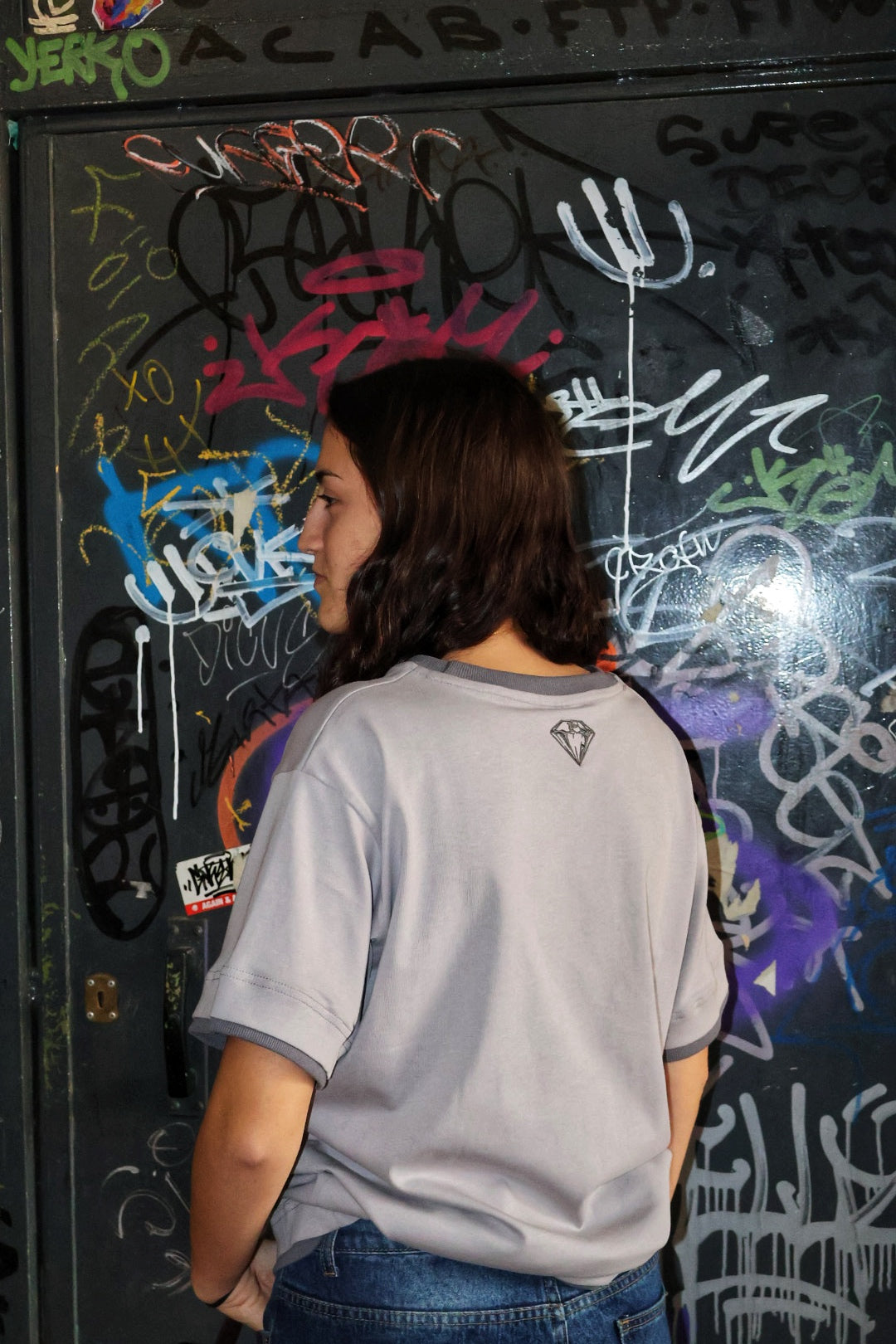 'WRITERS' GRAY T-SHIRT