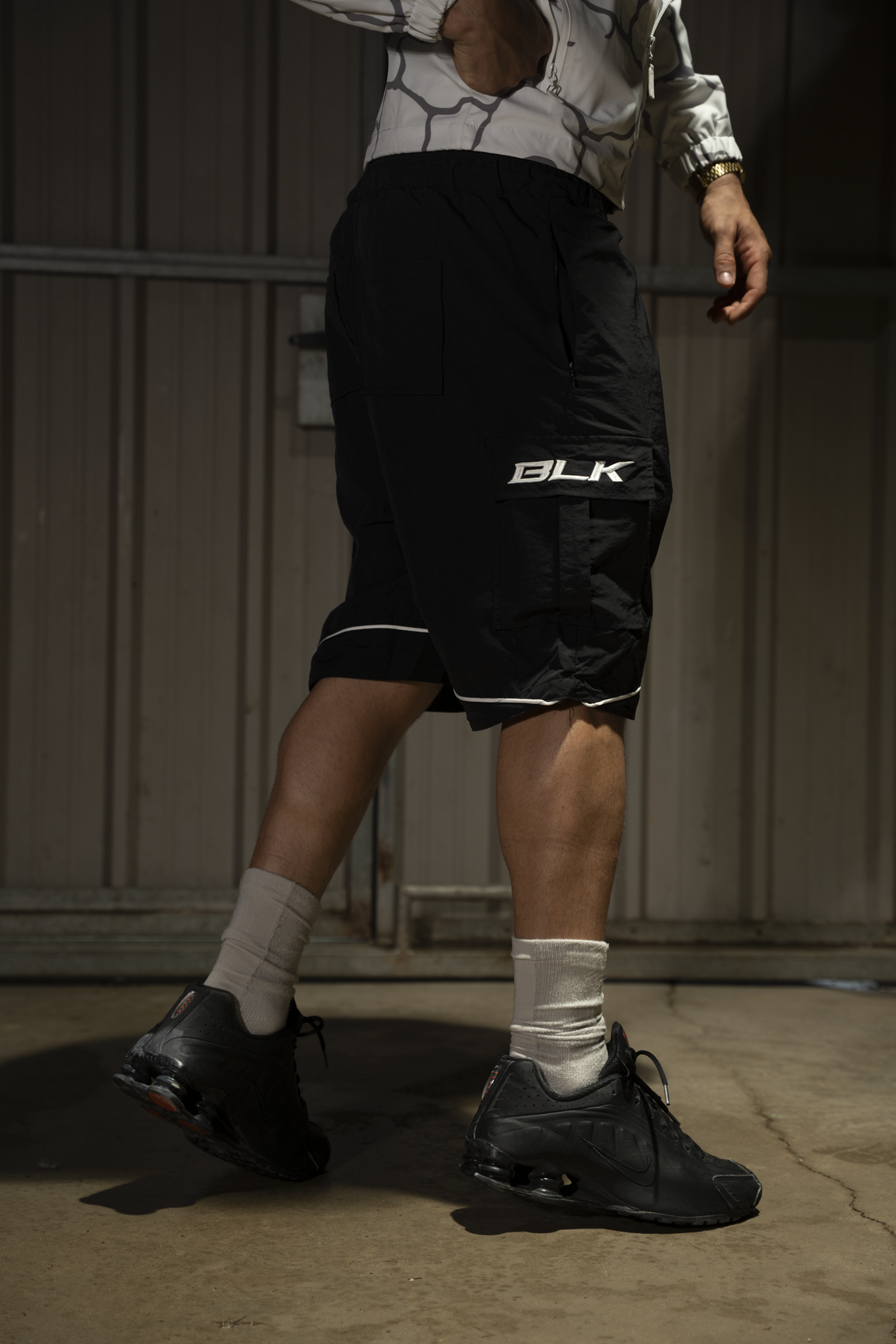 'CARGO' SHORTS BLACK