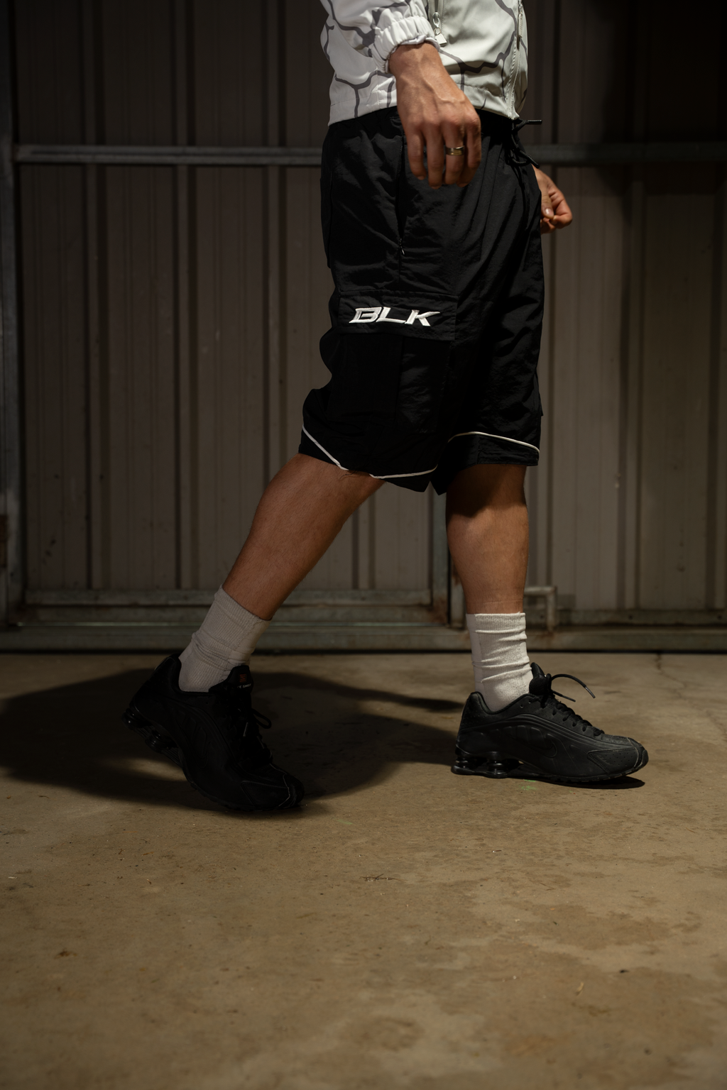 'CARGO' SHORTS BLACK